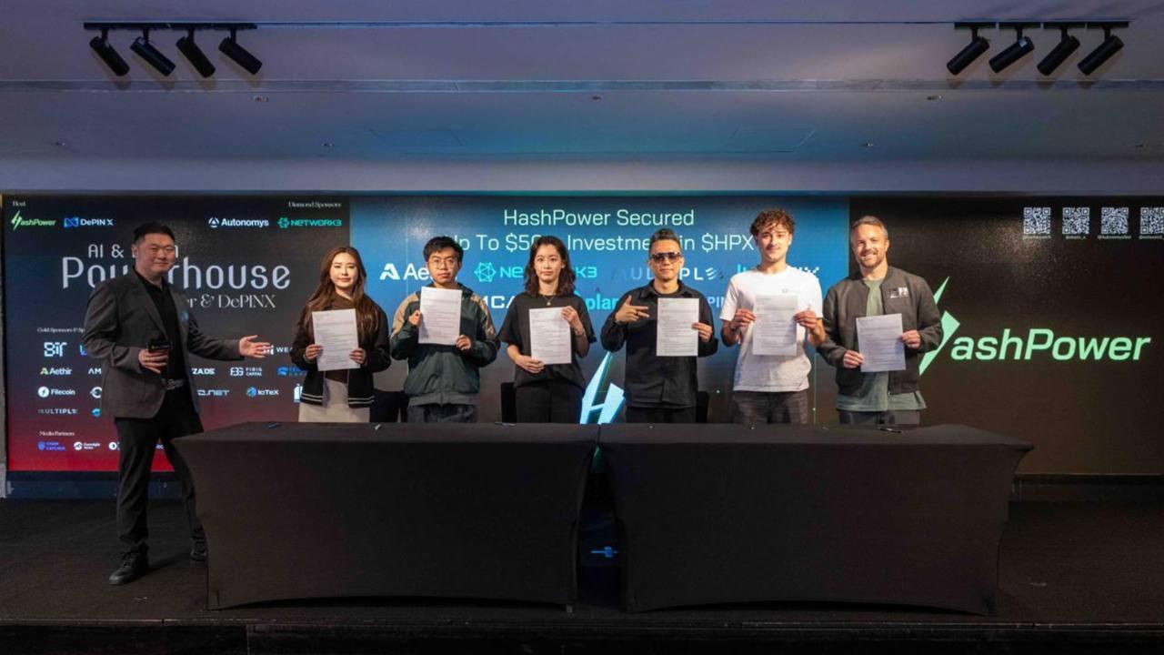HashPower获得共识香港5000万美元投资备忘录签署